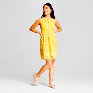 Target Xhilaration Yellow Dress Medium